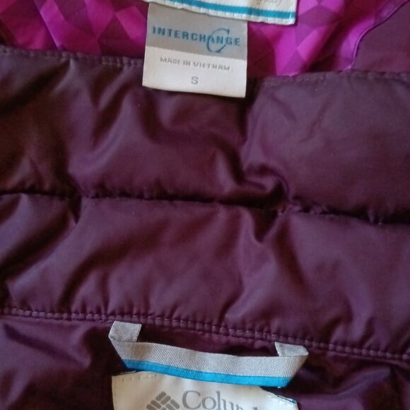 2 layer purple coat - Picture 3 of 3